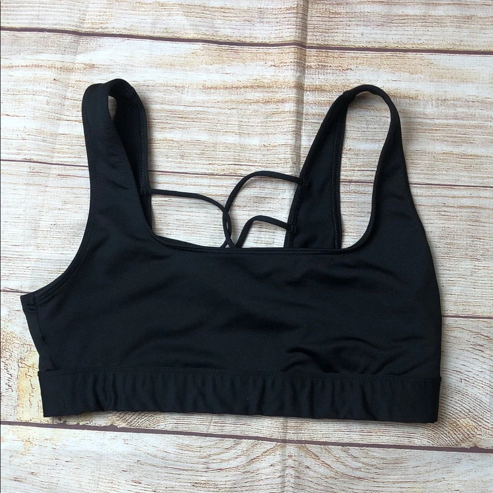 PINK Victoria’s Secret gym 2 swim square neck top 💚‎